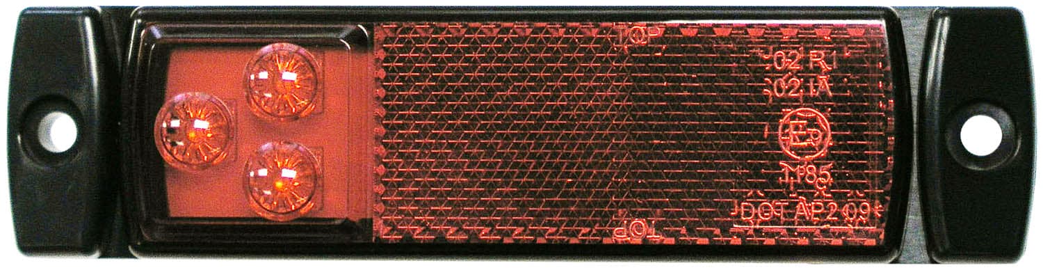 LED EOM ECE W/RFLX RECT 5.11"x1.26" MV