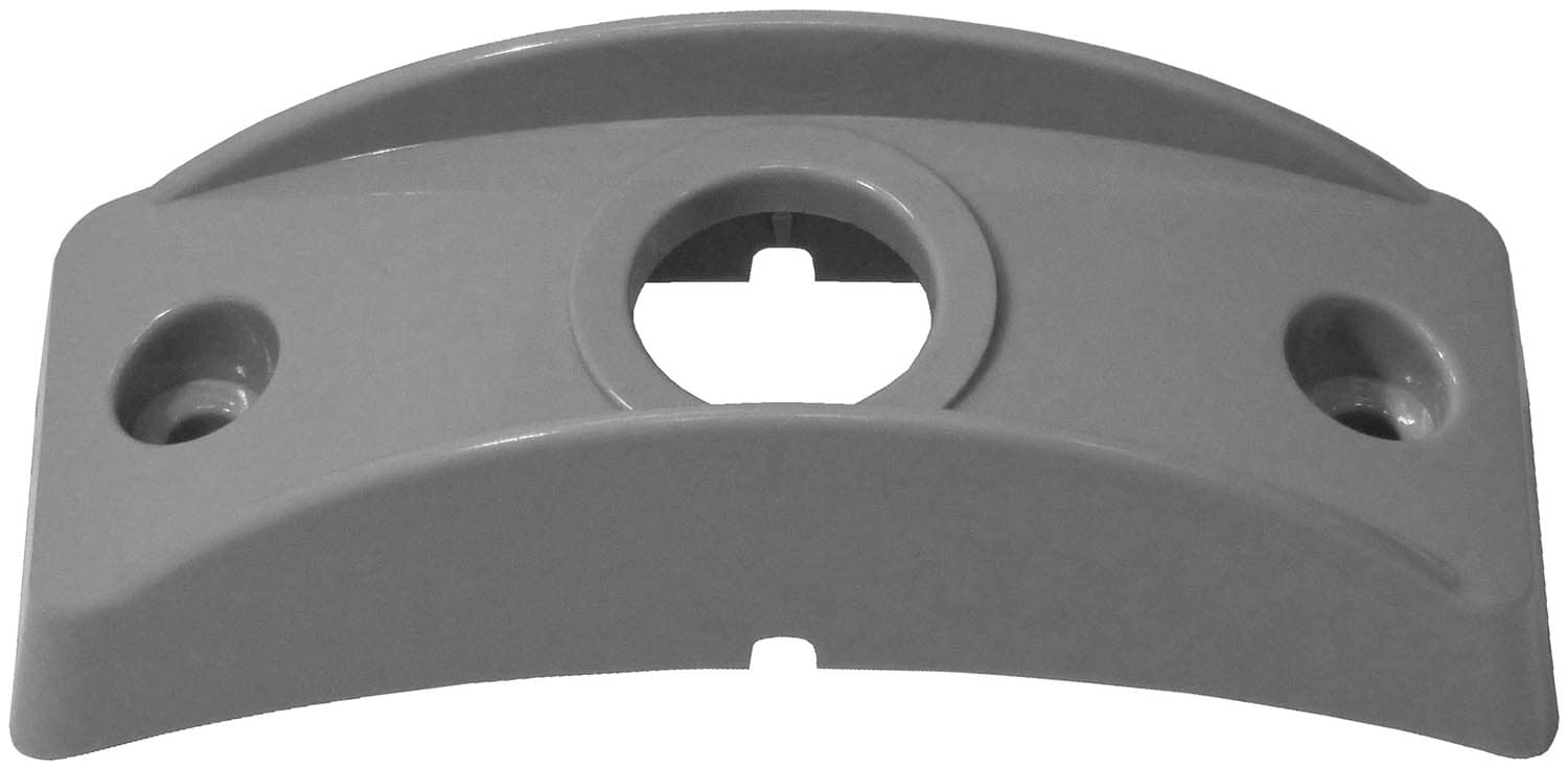 BKT CRVD SRFC-MNT W/BRSH GRD GRAY 4.07"X1.34"