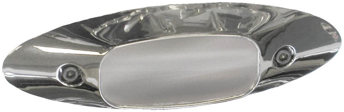 LED AUX OVL TUNL LGT W/CHRM BZL 6.45"X2.16"