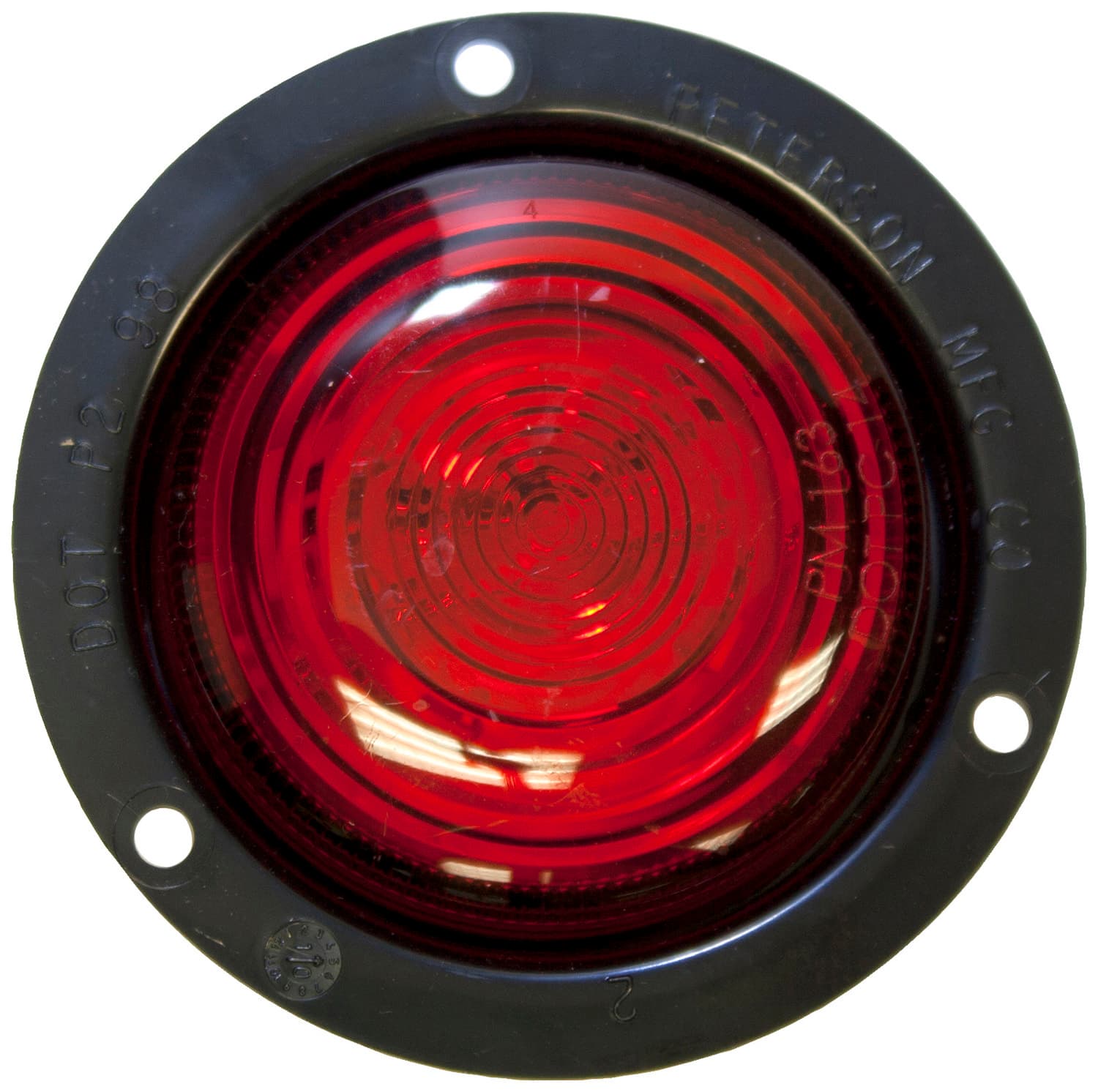LED M/C PC SNGL DIO RND KIT W/FLNG,2.5"