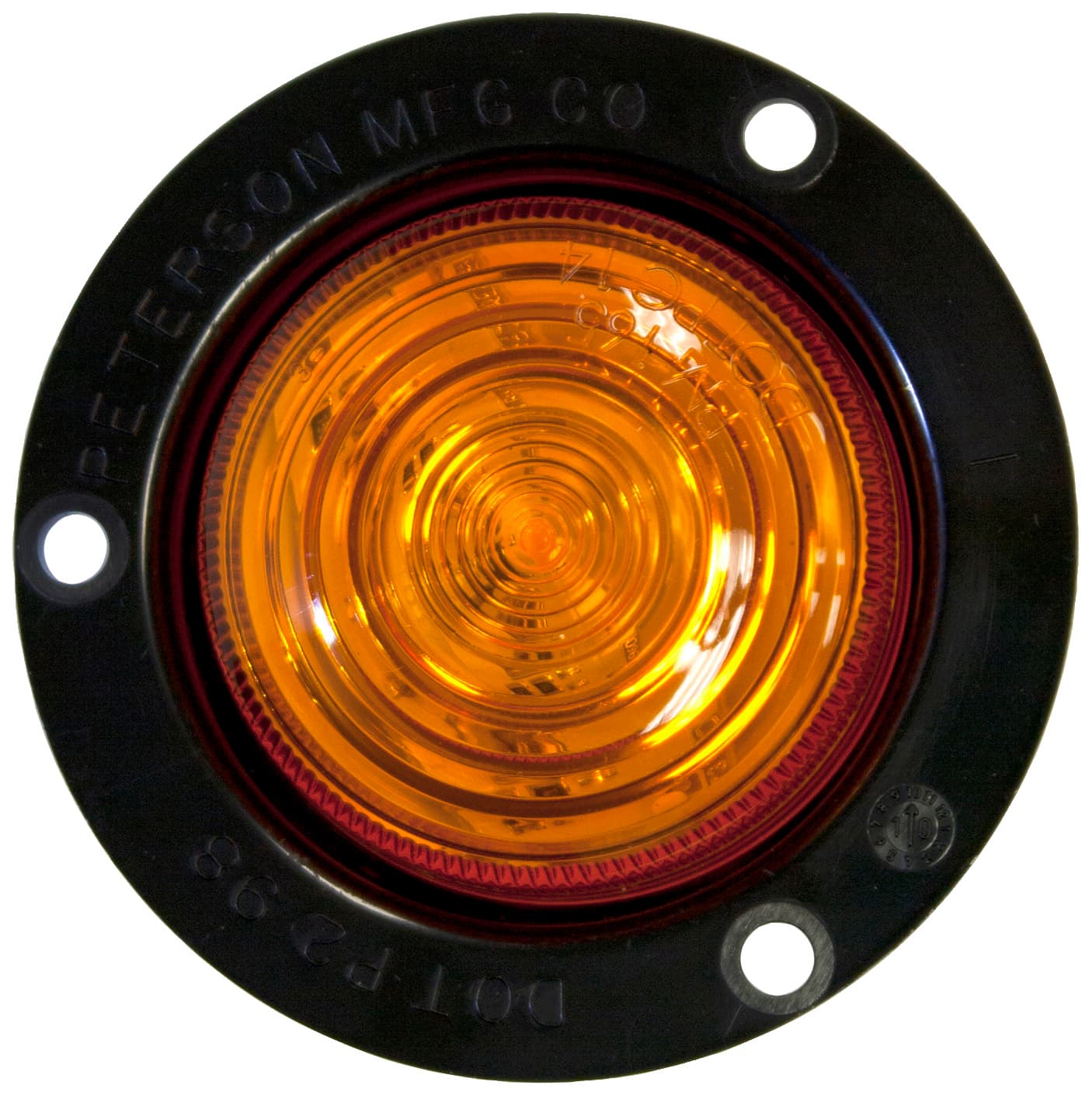 LIGHT ASM 9-LED 2" PC SM AMP W/FLUSH MOUNT FLNG