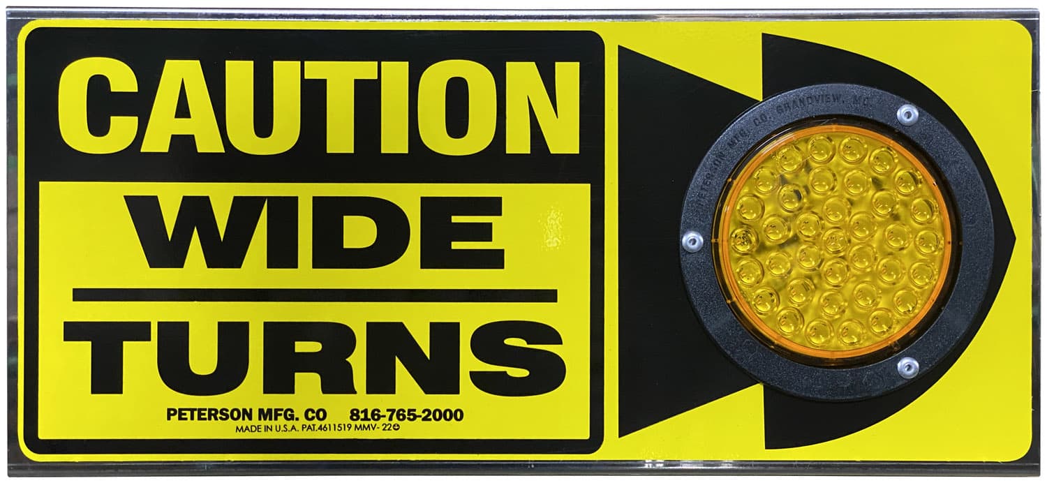 LED SIDE TURN SIGNAL KIT,RIGHT W/4181-AMP