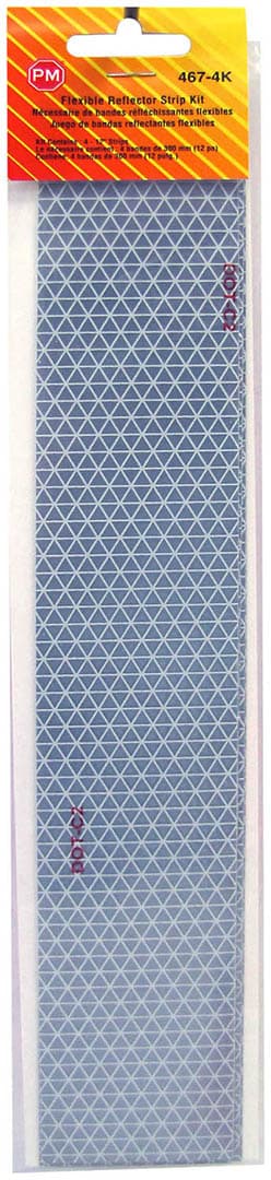 CONSP TAPE WHT 4-STRIP KIT 2"X300MM SILVER