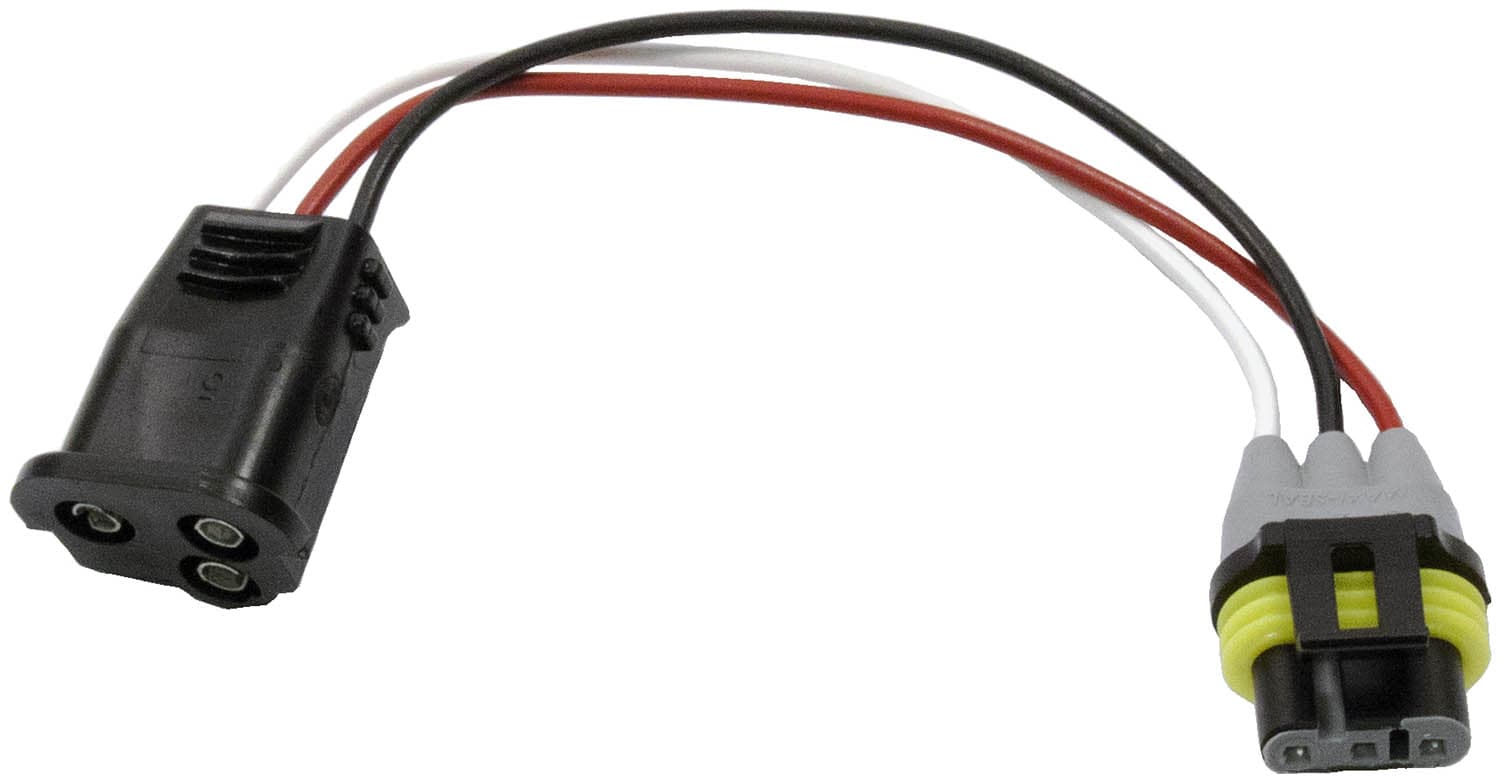 LED 3-WIRE PLG MLDD AMP W/ADAP
