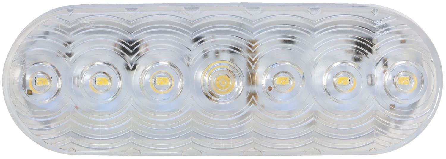 LED B/U LGT OVL GROM MNT 6.5"X2.25" PL3 HSG