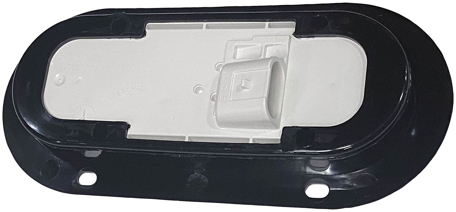 LED B/U LGT OVL AMP FLNG MNT, 7.88"X3.63"