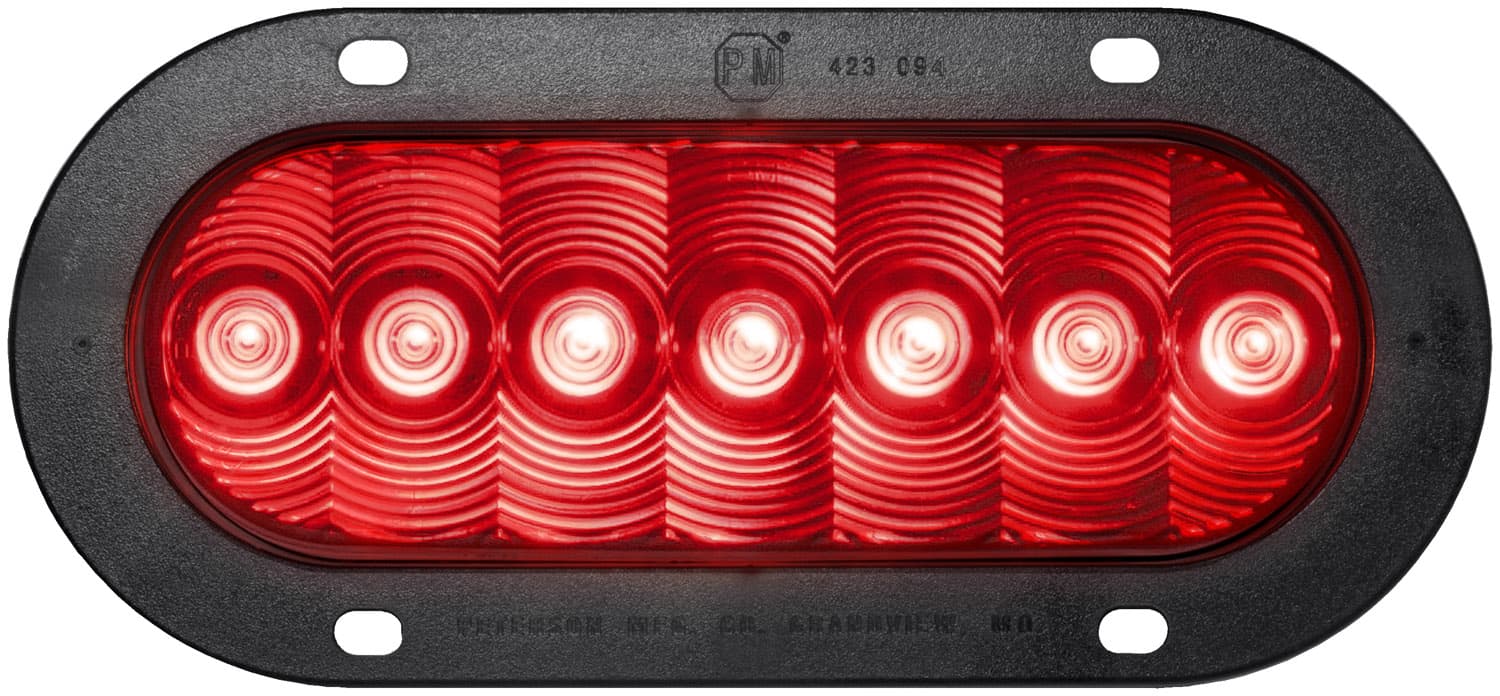 LED S/T/T OVL 7 DIO AMP HSG FLNG MNT KIT 7.88x3.63