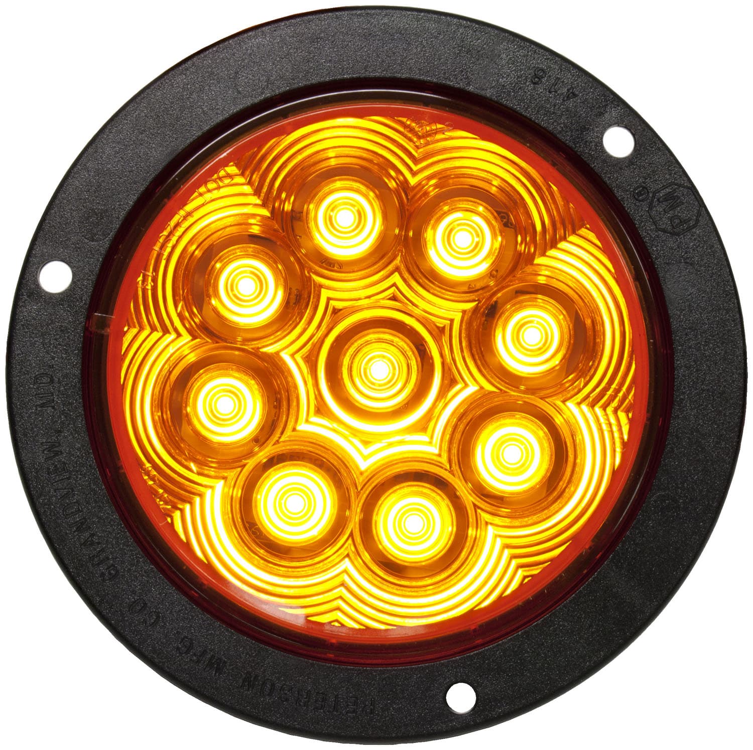 LED FP/T RND 9 DIO PL3 HSG FLNG MNT,4"