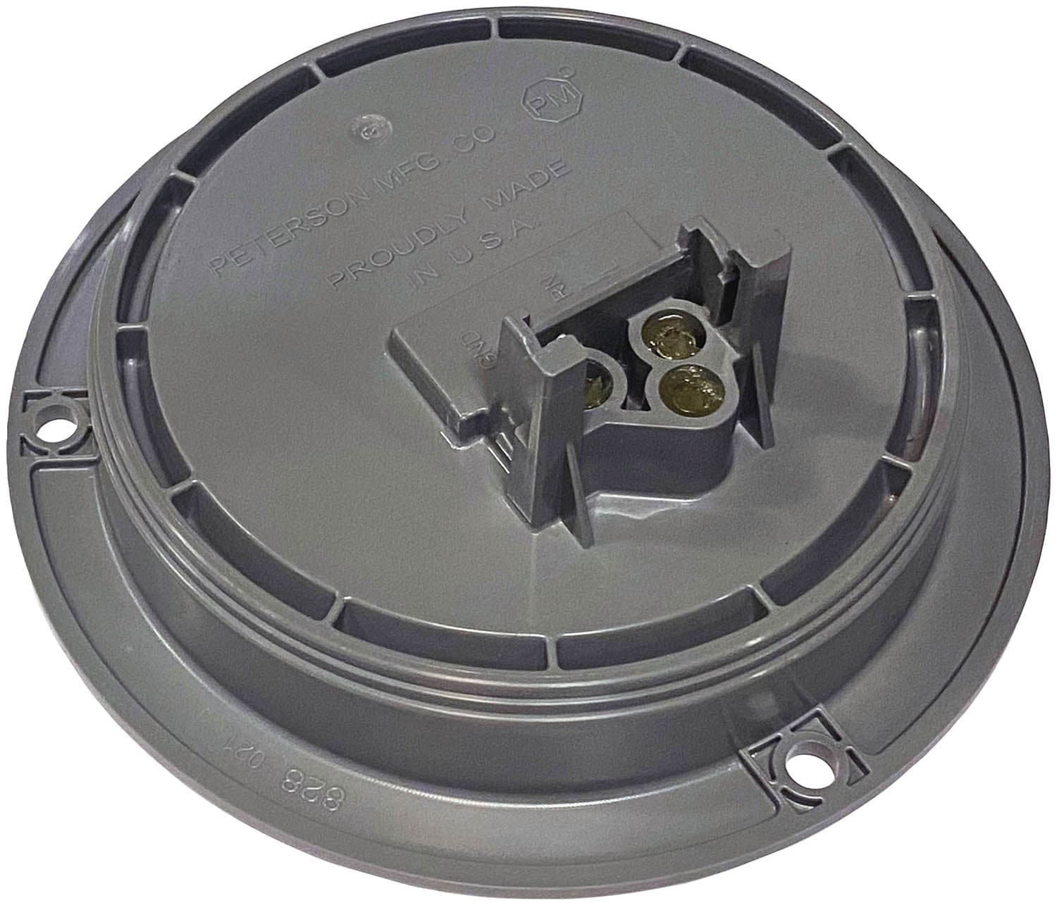 LED TS RND FLNG 4",MV AMBER