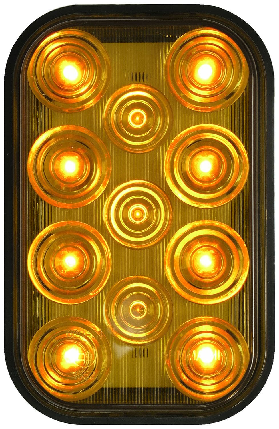 LED TS REAR ECE&DOT 10.5" LDS W/PLG 5.30X3.44 MV