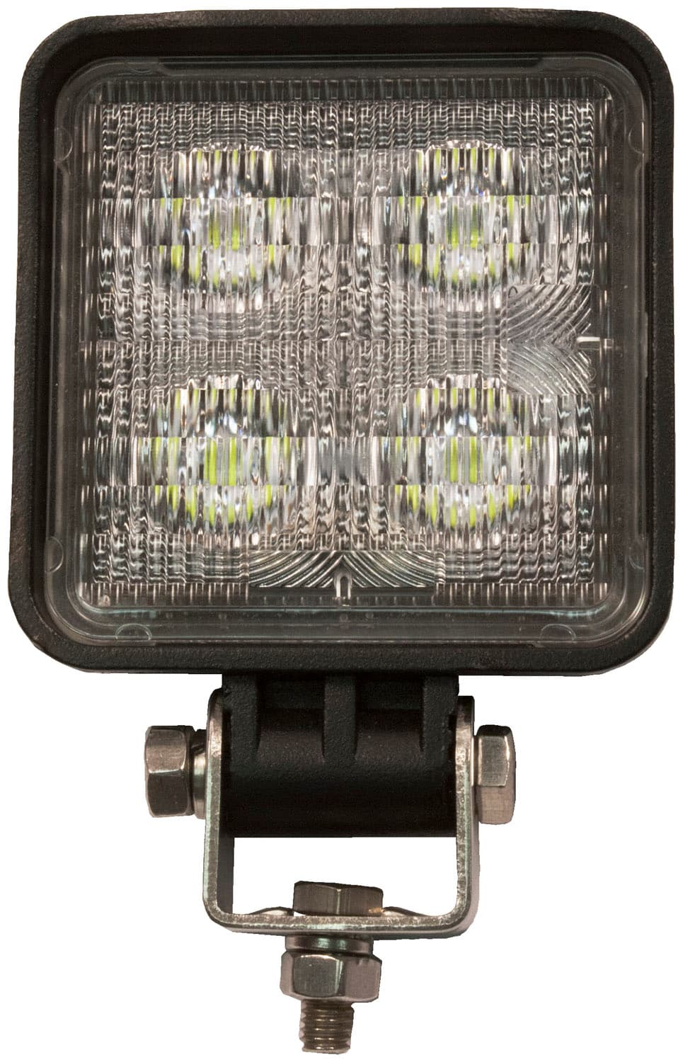LED WORK LGT SQ PED MNT 700 LUMEN 3"X3",MV
