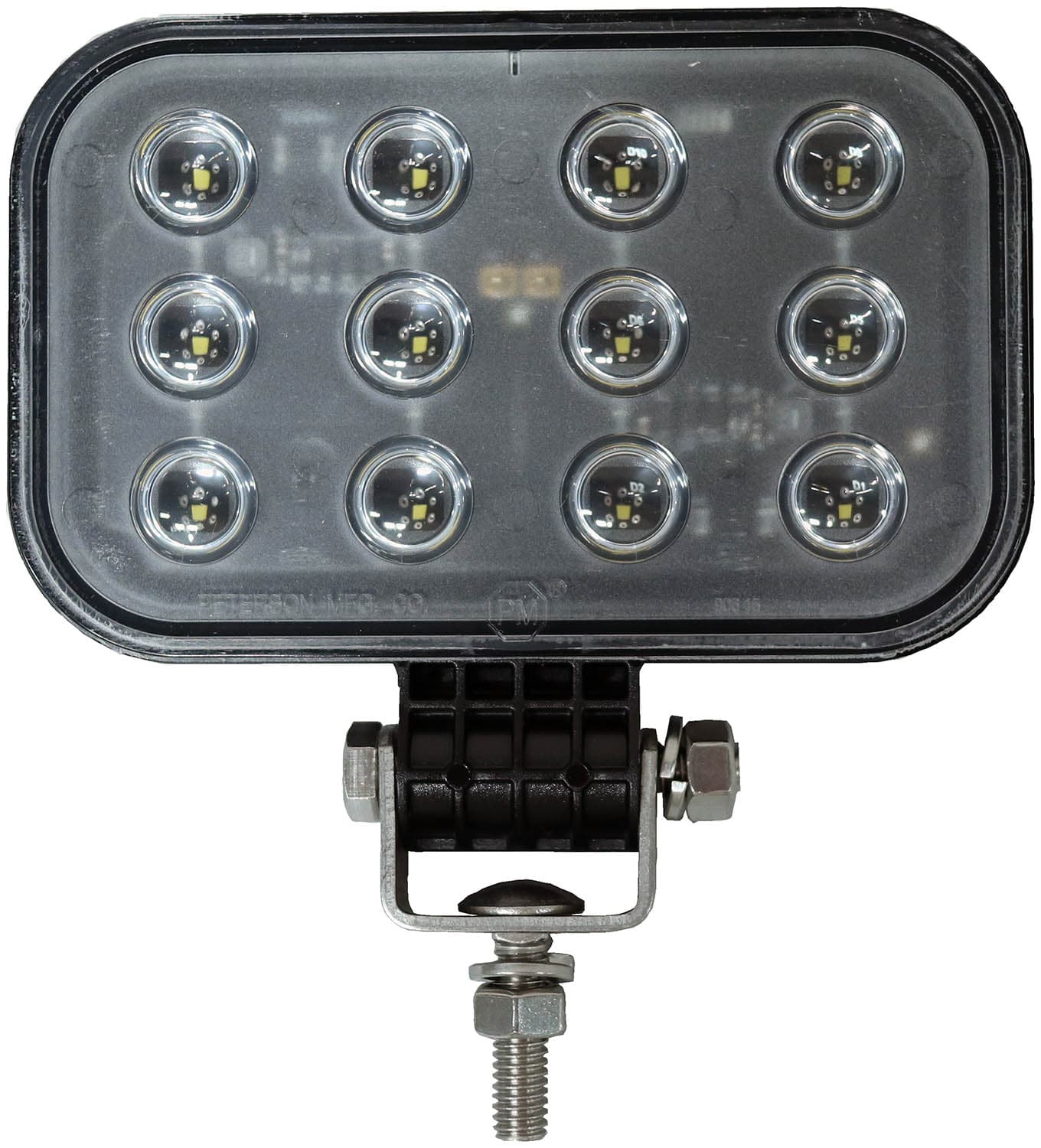 LED WORK LGT RECT PED MNT H/W 1000 LM 3"X5" MV