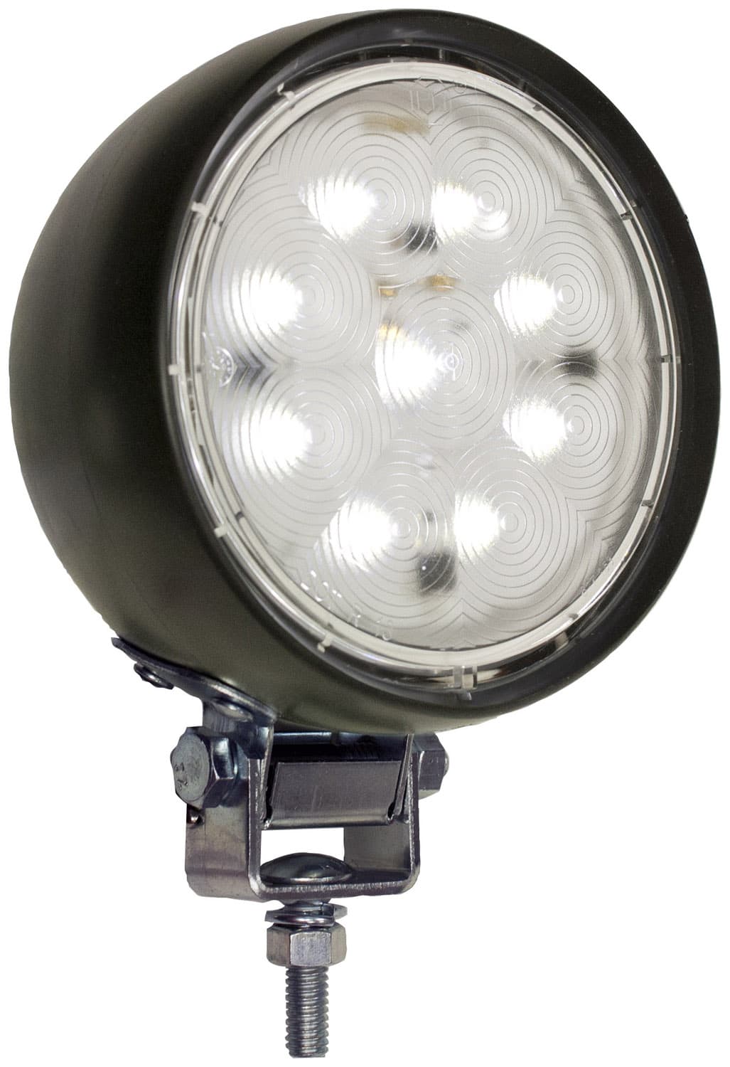 LED WK LGT RND RUB HSG PED MNT 800 LM 4"
