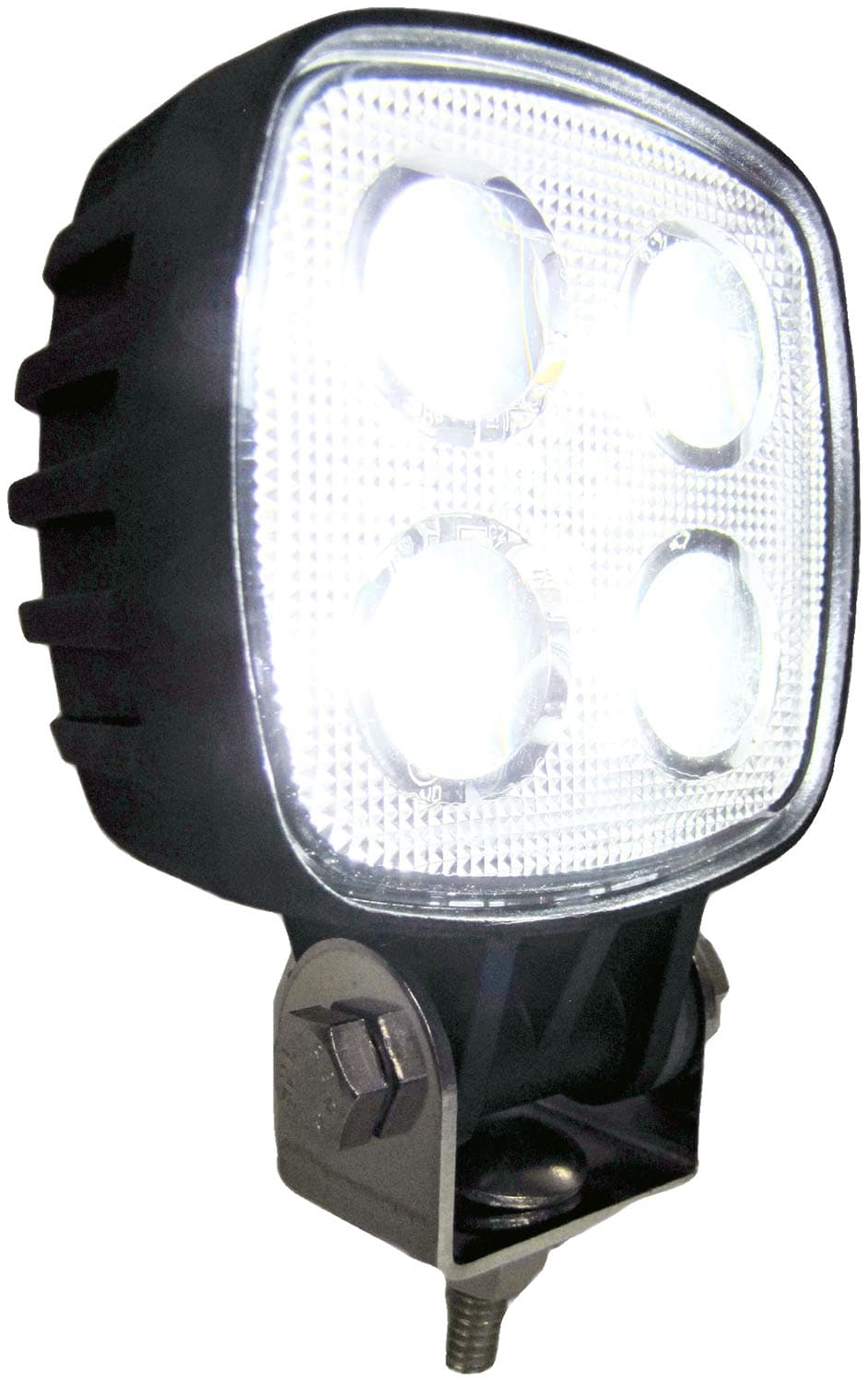 LED WORK LGT SQ PED MNT 1400 LUMEN W/BULLETS MV
