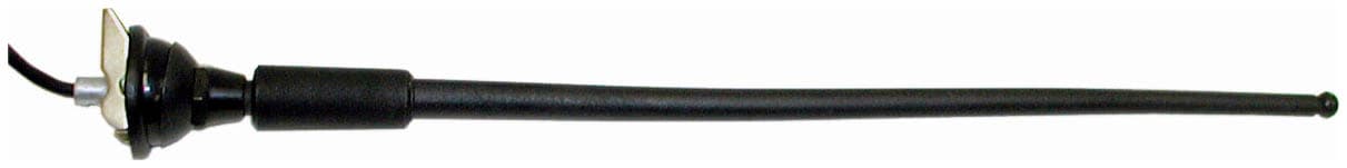 ANTENNA, UNIV, BLK, TOP-MNT, 54" CABLE, 13" MAST