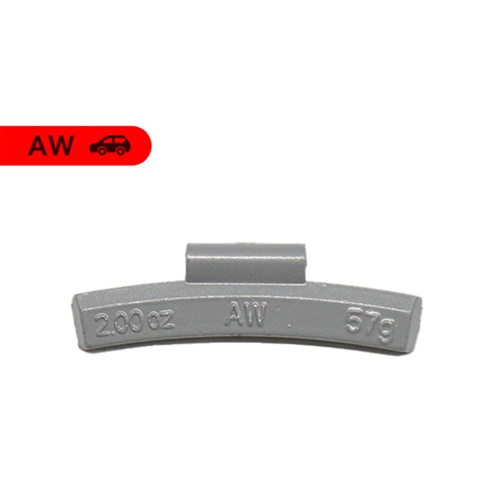 AW – Pesées d'équilibrage – À clip (Clip-On) – 0,75 oz – 50 pcs