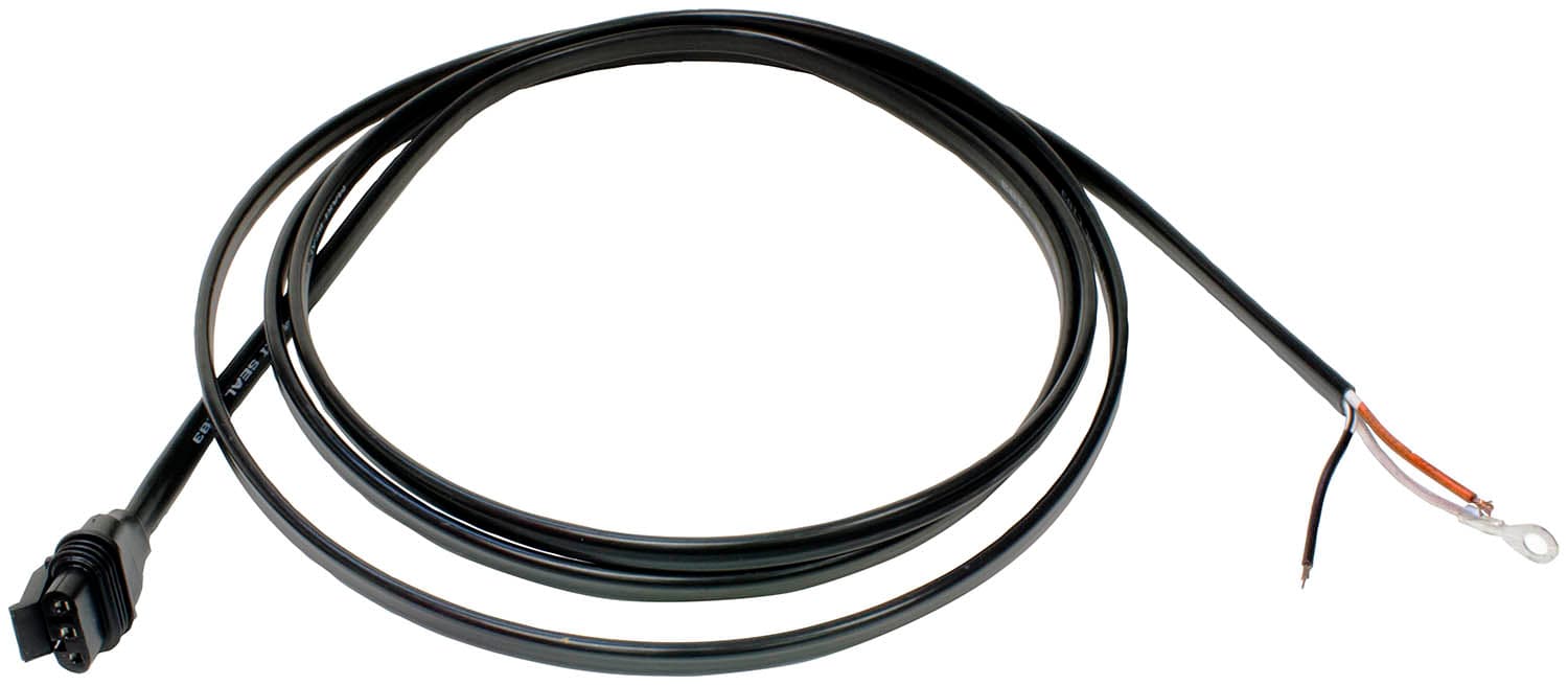 Molded AMP-Compatible 3-Fil Fiche; 98.5" Overall, Stripped Lead/Anneau Term., Vrac Pac