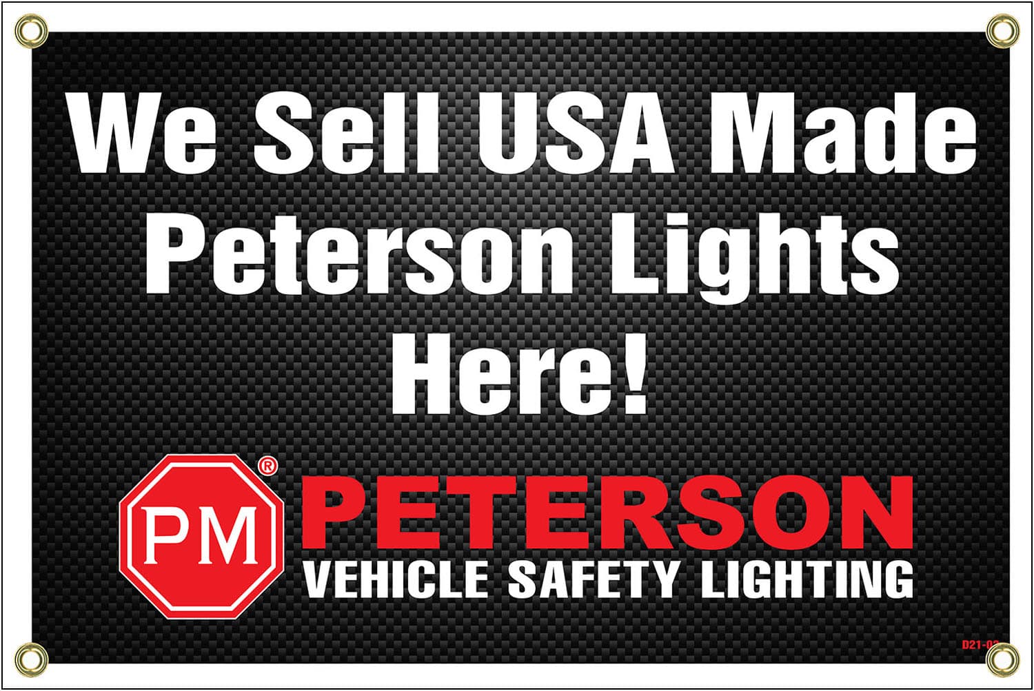 16" X 24" COUNTER BANNER