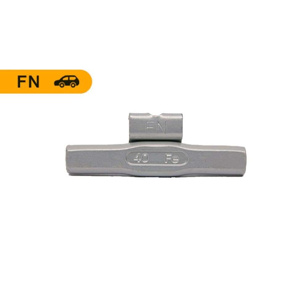 FN – Pesées d'équilibrage – À clip (Clip-On) – 55 g – 25 pcs