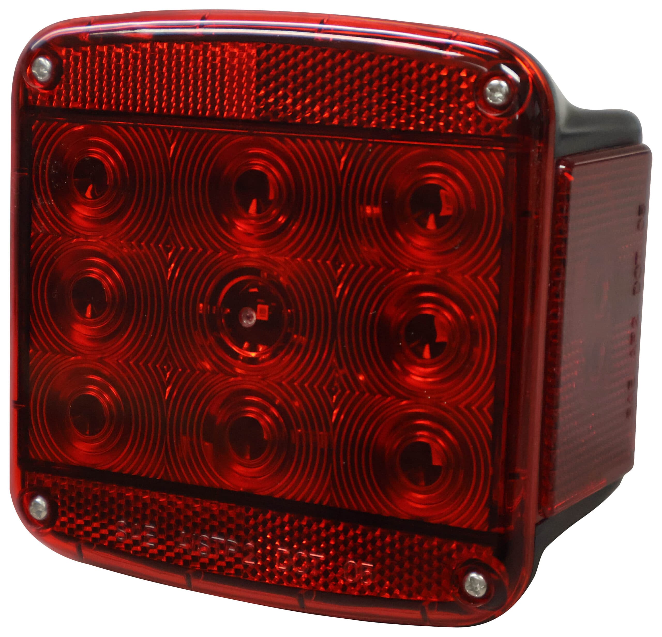Under 80" Wide Combination Arrière Feu, CS avec O Plaque Feu, Vrac Paquet