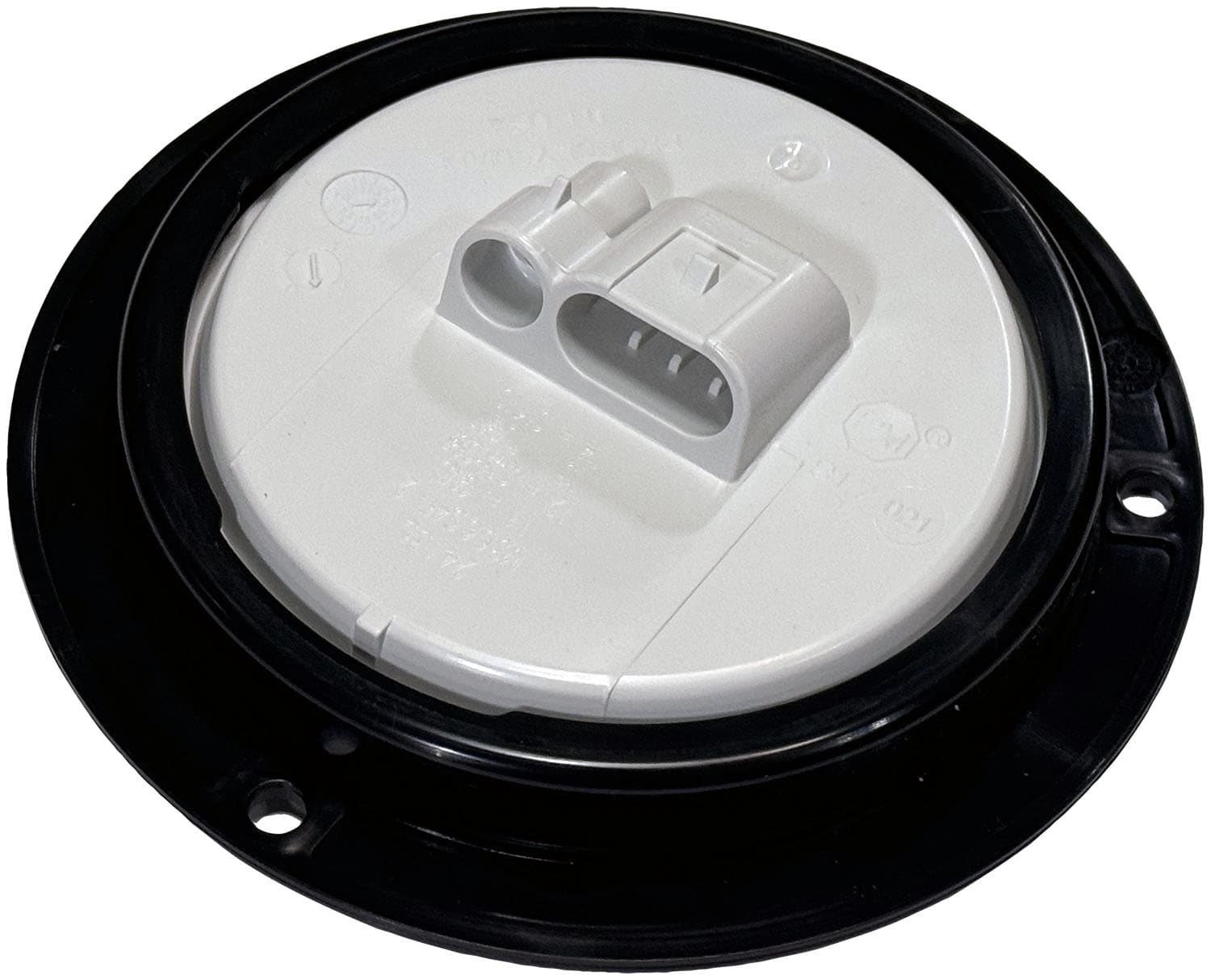 36-Diode 4" Rond Stroboscope & Arrière Clignotant Signal avec  Sync, Ambre, Bride, Curbside High, B