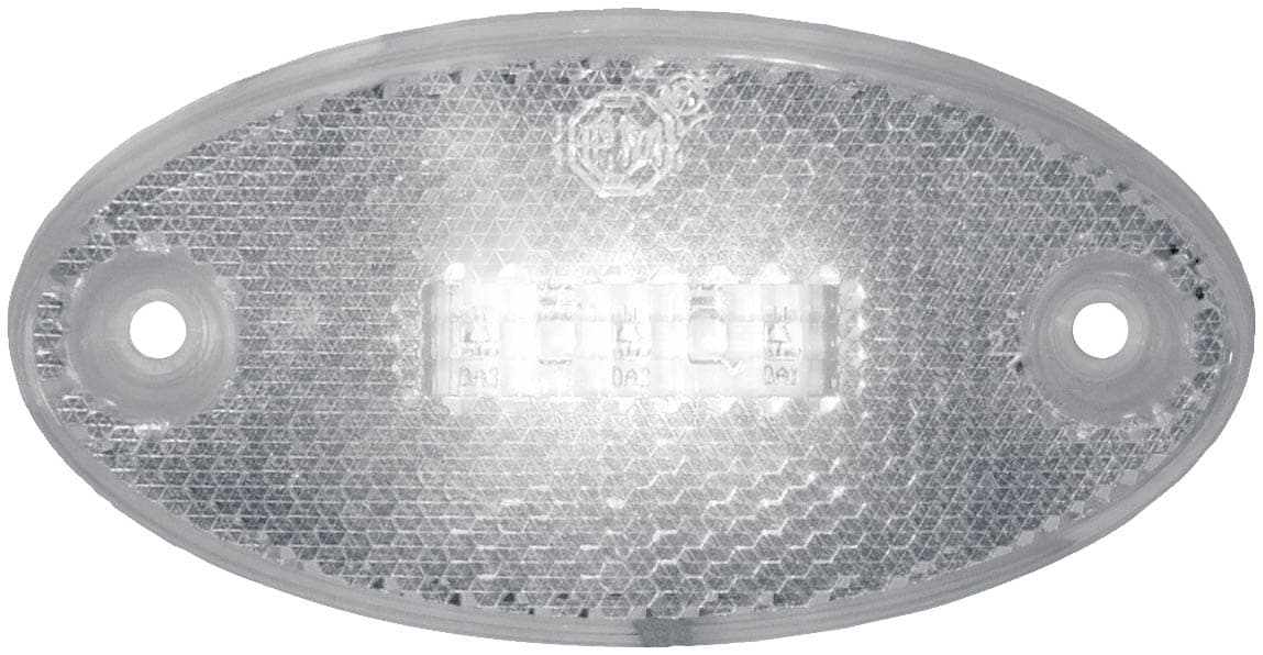 LED FEOM OVL ECE W/RFLX 3.94"X1.97" MV