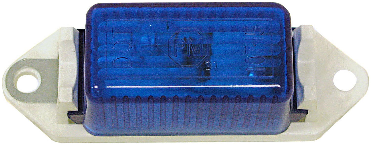 INC ACSRY LGT RECT BLUE 3.18"X1.00"