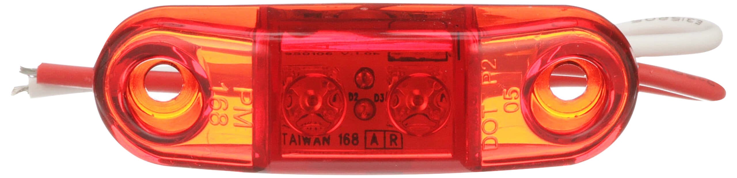 LED M/C P2 OBLG 2.6"X0.75"