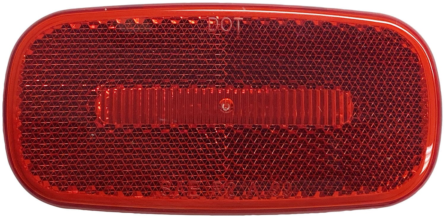 LED M/C P2 OBLG W/RFLX 4.13"X2.0"