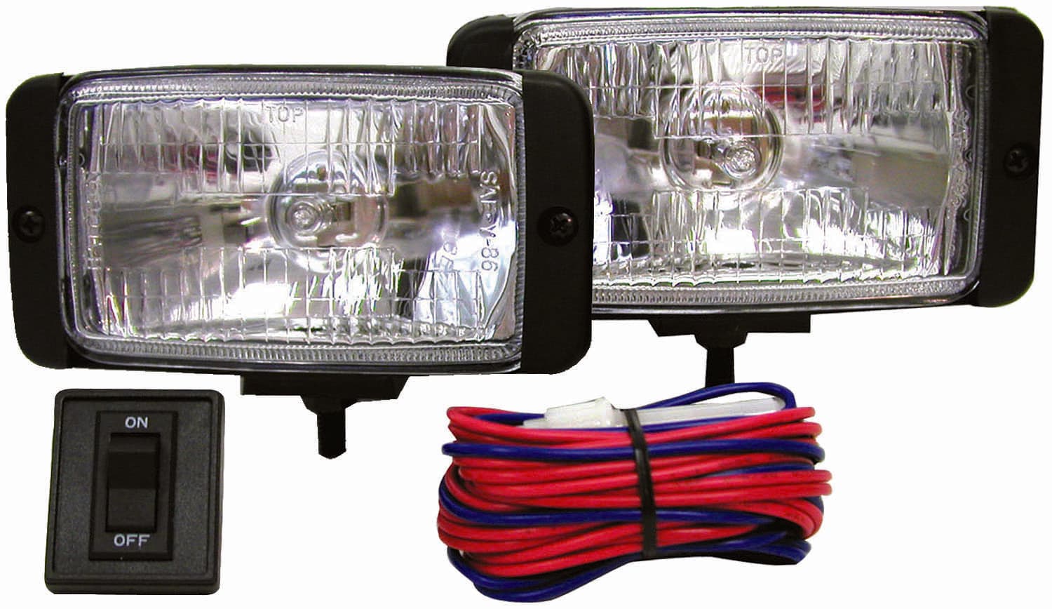 HALOGEN DRVNG LGT CLR BLK OE-STYLE KIT 5.625X2.875