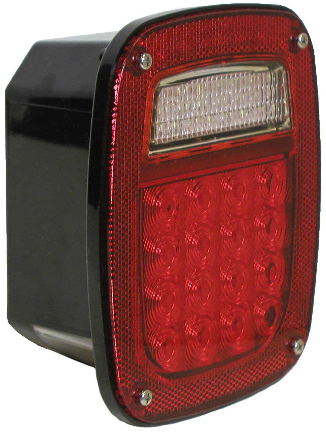 LED REAR COMB LGT RCT 6 FNC W/LIC LGT 5.77X6.76"