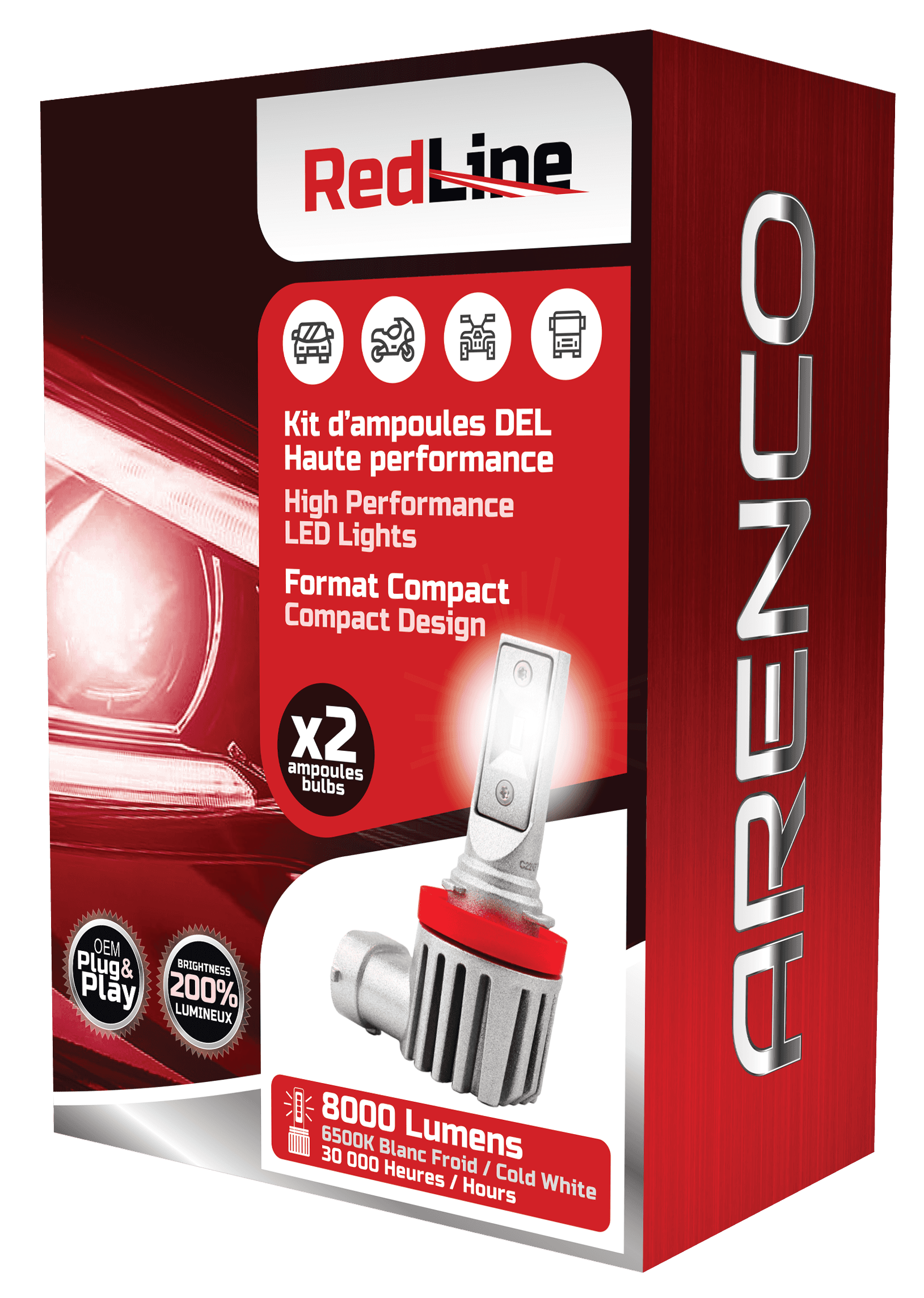 Ensemble de conversion DEL RedLine d’Arenco