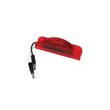 LED MARKER LIGHTS/DOUBLE 7DI RED 3/4X4