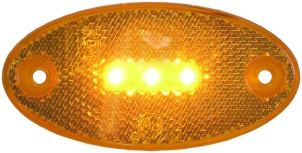 LED SM OVL ECE W/RFLX 3.94"x1.97" MV