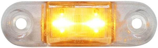 LED SM/OUTLINE LGT OVL ECE 2M LDS 2.75"X.75" MV