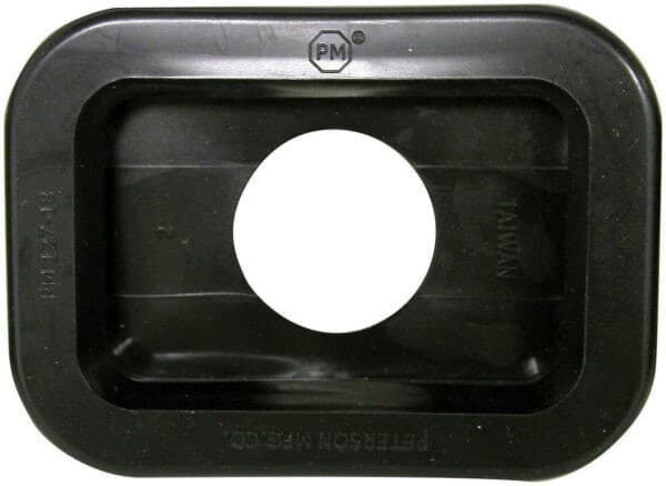 GROMMET SQ FLUSH MNT 4.125"X3"