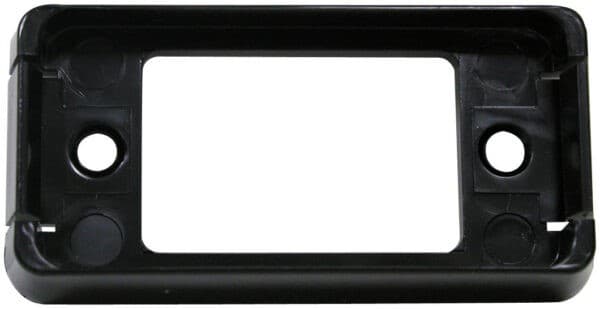 BRKT SRFC-MNT BLK 2.875"X0.5"