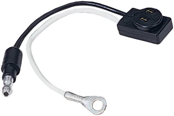 LED PLUG MKR LGT 6" LDS .180 BLT & #10 RING