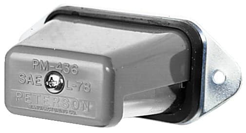 INC LIC LGT OBLG CLEAR 4"x2.25"