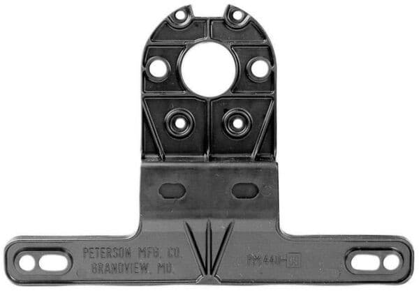 LIC BRKT UNIV BLK PLASTIC,8.5"X2.75"