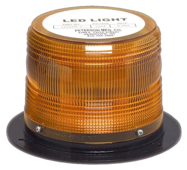 LED STRB LGT BCN LOW PRFL FLNG MNT 7"X4.56" MV