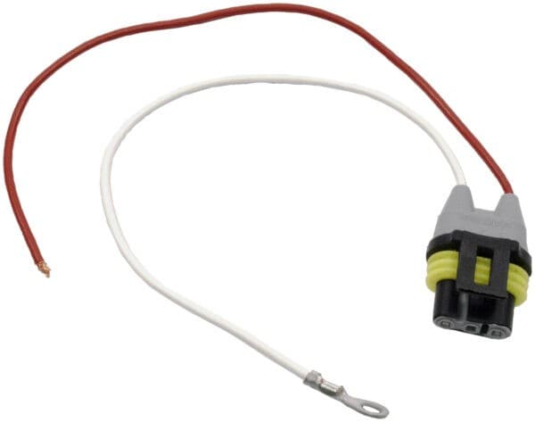 LED PLG 2-WIRE MLD AMP STYLE W/STPD LD & Rng
