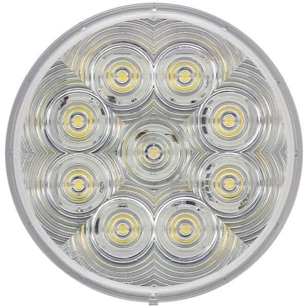 Lumen X ® AMP 4″ Round Back-Up Light, Grommet, Poly Bag