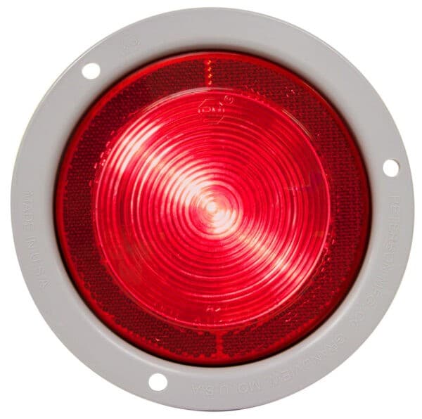 Simple Diode PL3 4" Rond Arrêt / Clignotant / Arrière Feu avec Réflecteur, Bride, Vrac Paquet