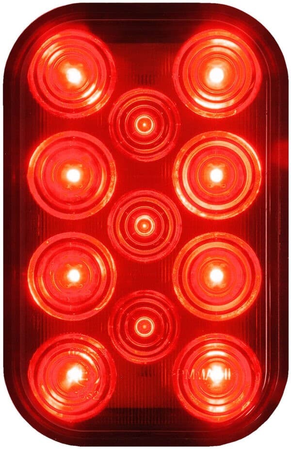LED S/T/T RECT ECE & DOT 11.8" LDS 5.3"X3.44" MV