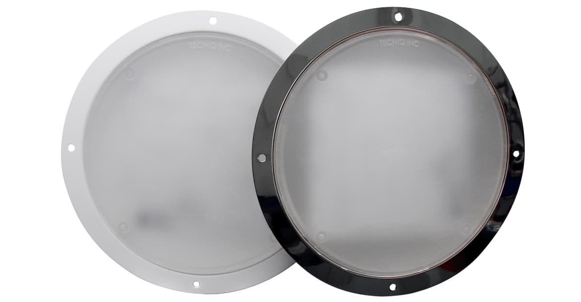 Blanc Intérieur Feu Chrome Trim - 18 DEL's - MRI