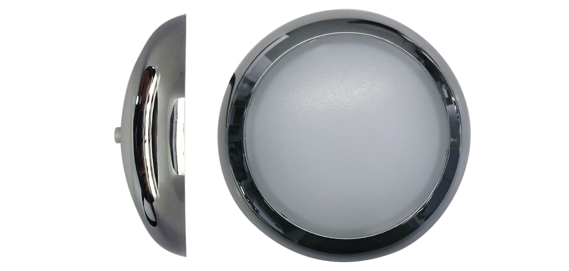 4.5 Surface Mounted Plafonnier Feu Cool Blanc avec  Switch