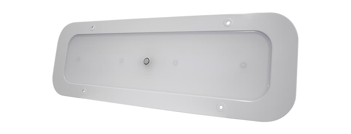 Encastré 4K Blanc 32 DEL Feu 6x17.5 Motion Detection w 180 Bullets Plastique Base