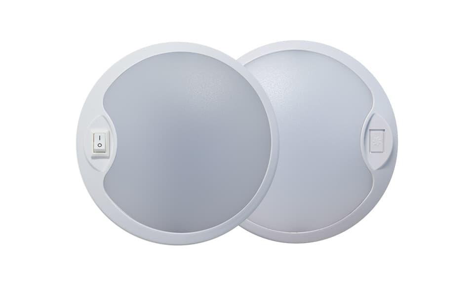 4.5 Rond Intérieur Lampe 12 DEL No Switch Cool DEL
