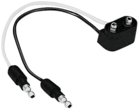 PLUG LED MKR LGT 6" LEADS 2/ .180 BLTS